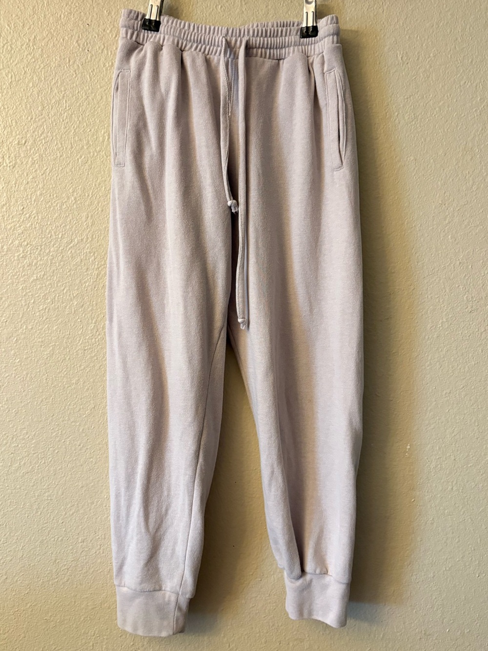 Sub_Urban Riot XS Oatmeal Drawstring Joggers Cotton Blend Sweatpants